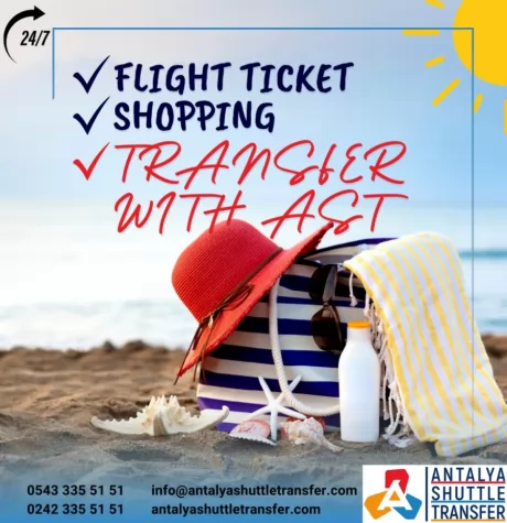 Трансфер из аэропорта Анталии с Antalya Shuttle Transfer | Лучшее транспортное решение