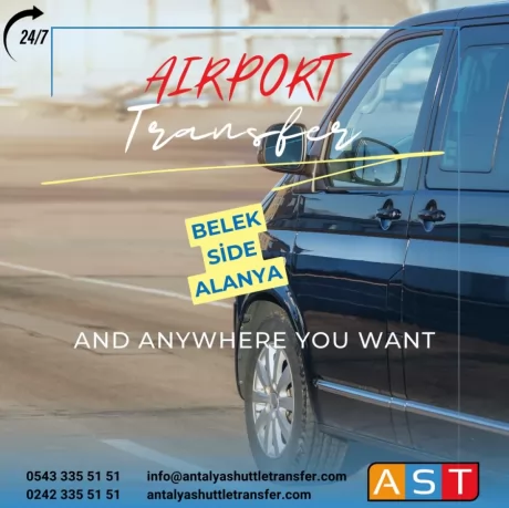 Упрощение путешествий с 724 Alanya Airport Transfer Services